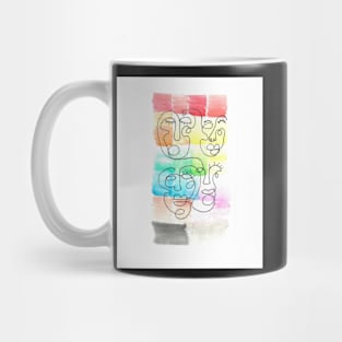 Rainbow traces Mug